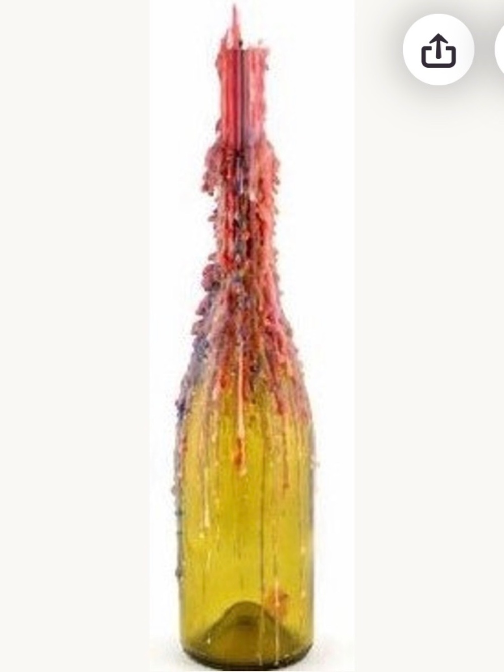 TWENTY multicolor drip candles.10 boxes times two per box
